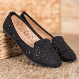 Clowse Black Openwork Lords 1