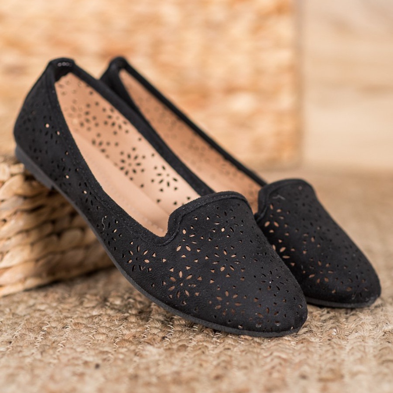 Clowse Black Openwork Lords 1