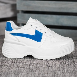 Kylie Sneakers On The Platform white 1