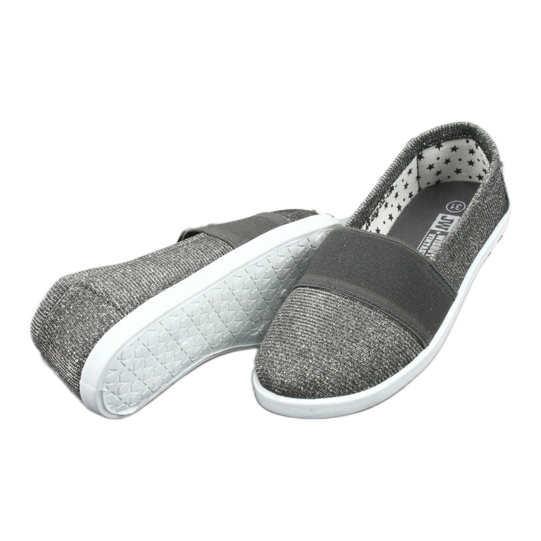 Comfortable silvery Wishot 44-053 sneakers grey 4 Comfortable silvery Wishot 44-053 sneakers grey 4