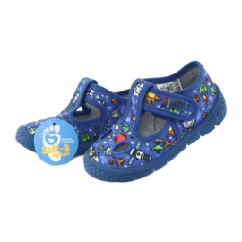 Befado children's shoes 533P003 blue multicolored 3