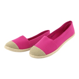 Wishot 32-130 ballerinas espadrilles pink 3