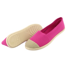 Wishot 32-130 ballerinas espadrilles pink 4