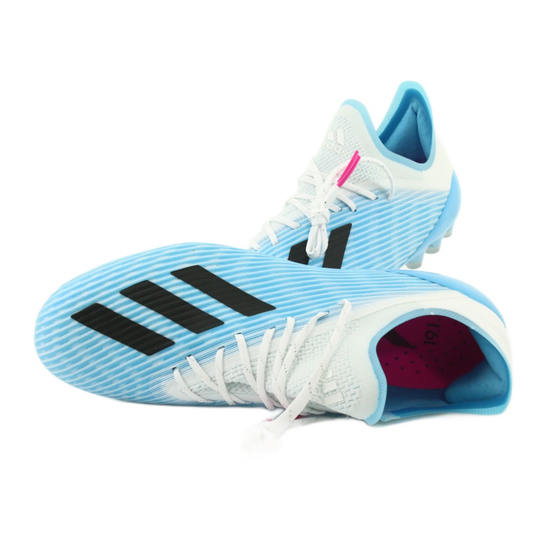 Adidas X 19.1 Ag M FU7040 shoes blue 4