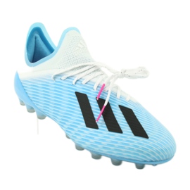 Adidas X 19.1 Ag M FU7040 shoes blue 1