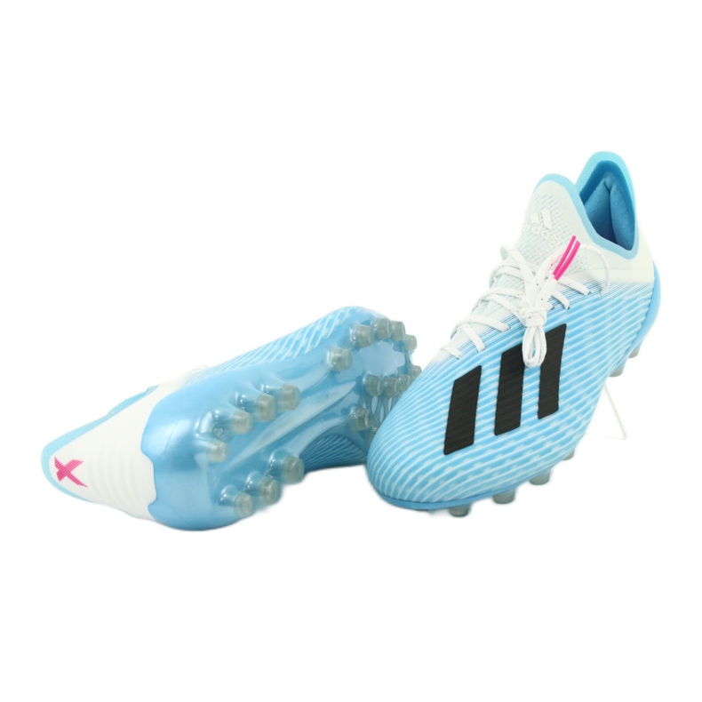 Adidas X 19.1 Ag M FU7040 shoes blue 3