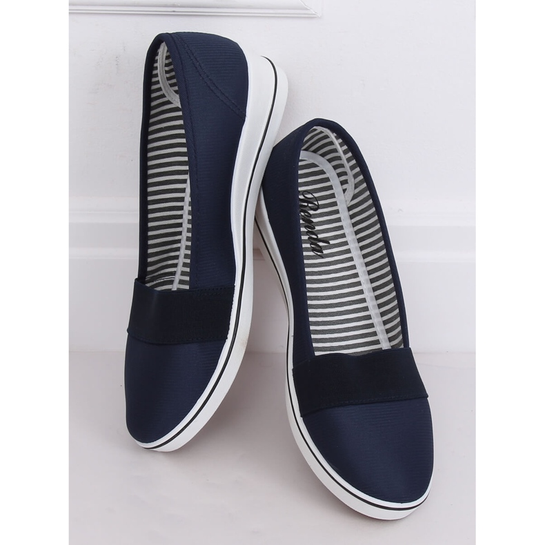 Navy blue ballerinas S81B001 Blue 2 Navy blue ballerinas S81B001 Blue 2