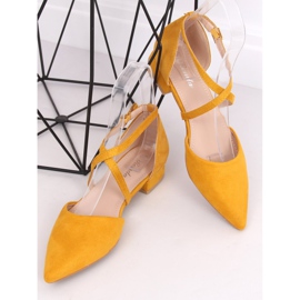 Honey cut ballerinas S-880 Yellow 1