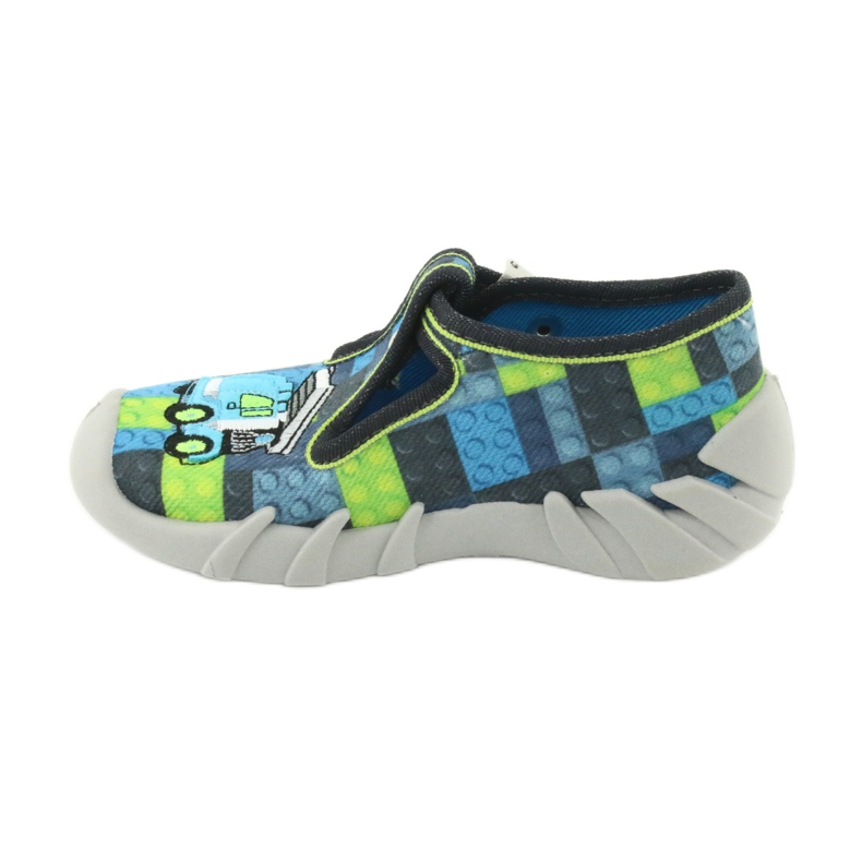 Befado children's shoes 110P368 blue grey green 2