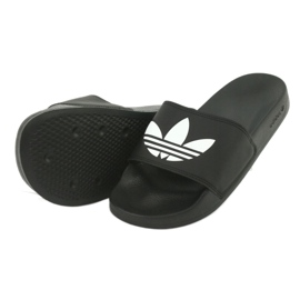 Adidas Originals Adilette Lite FU8298 slippers white black 3 Adidas Originals Adilette Lite FU8298 slippers white black 3