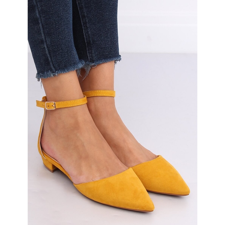 Honey cut ballerinas MM-795 Yellow 2