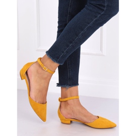 Honey cut ballerinas MM-795 Yellow 1