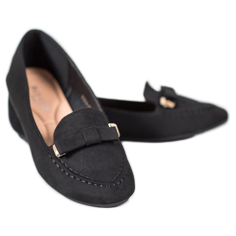 SHELOVET Ballerina With Bow black 1