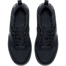 Nike Court Borough Low Gs 839985 001 black 1
