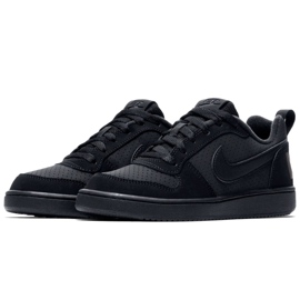 Nike Court Borough Low Gs 839985 001 black 2