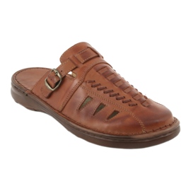 Naszbut men's slippers 044 brown 1
