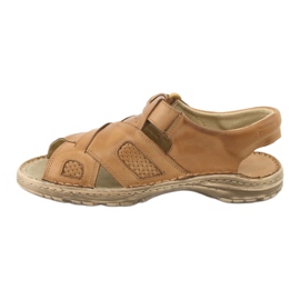 Naszbut Comfortable Leather Sandals 036 / A beige 3
