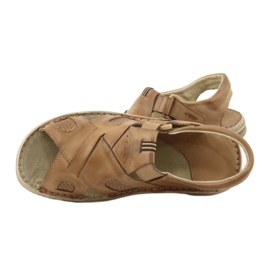 Naszbut Comfortable Leather Sandals 036 / A beige 6