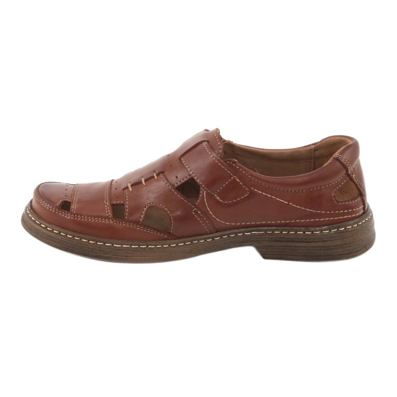 Summer shoes with Velcro, Naszbut 968, brown 2 Summer shoes with Velcro, Naszbut 968, brown 2