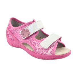 Befado children's shoes pu 065X138 pink grey 2