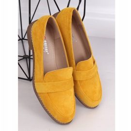 Women's honey loafers T366P Yellow 1