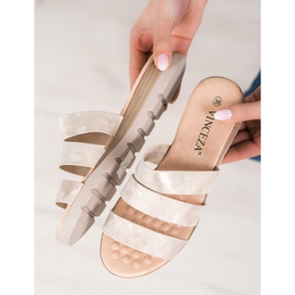Golden VINCEZA slippers 1 Golden VINCEZA slippers 1