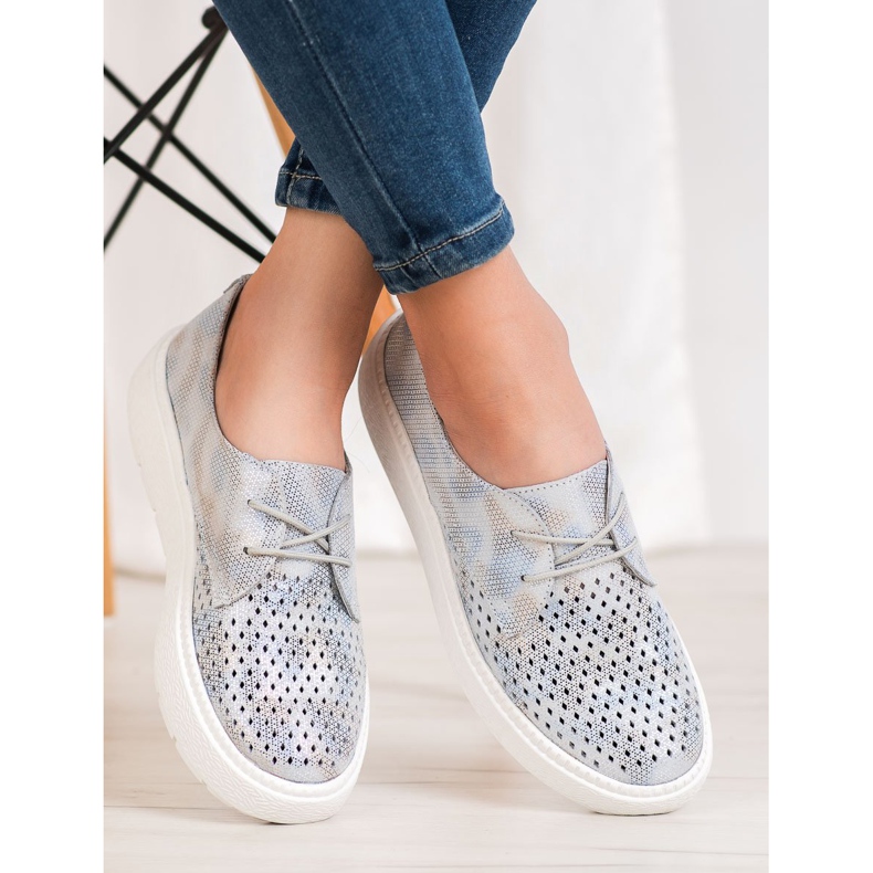 Goodin Light Leather Shoes grey 2