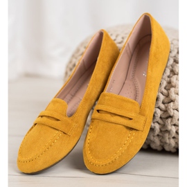 Anesia Paris Stylish ballerinas yellow 2