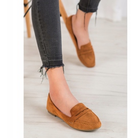 Anesia Paris Stylish ballerinas brown 1