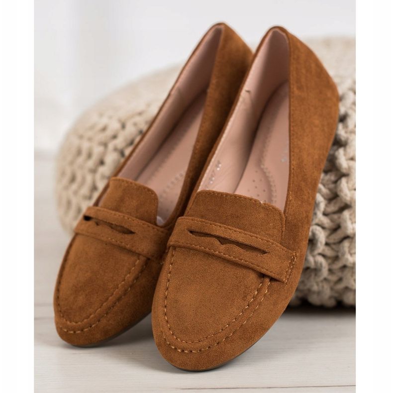 Anesia Paris Stylish ballerinas brown 2