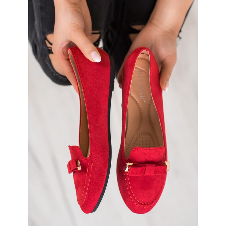 SHELOVET Ballerina With Bow red 1