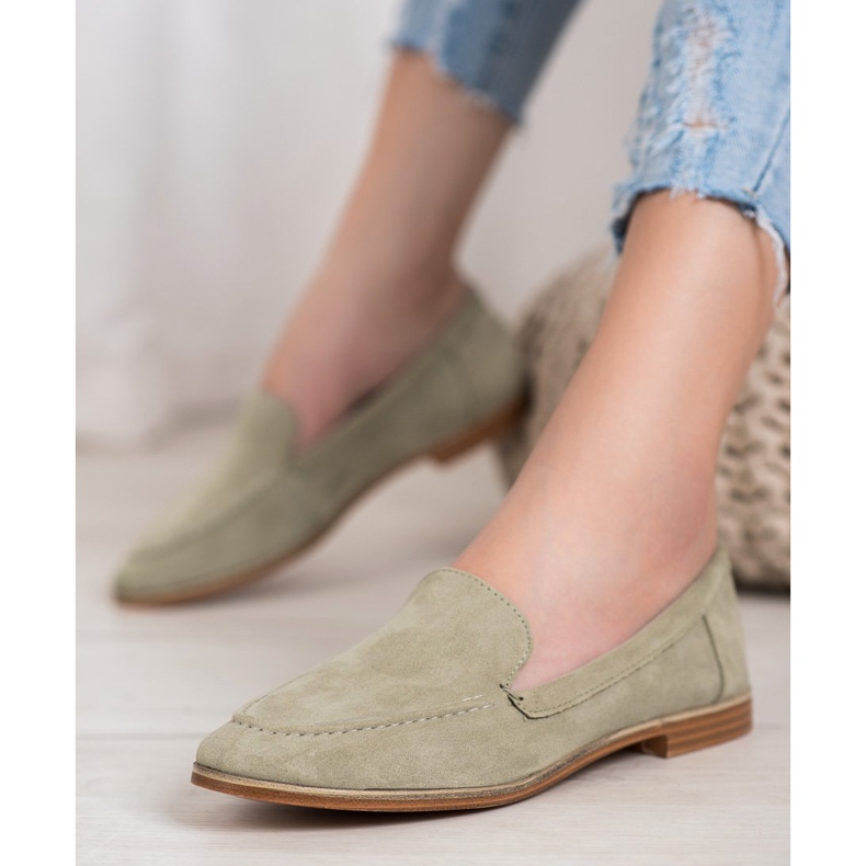 Seastar Classic loafers green 2