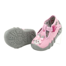 Befado children's shoes 110P374 pink grey 4