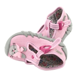 Befado children's shoes 110P374 pink grey 5