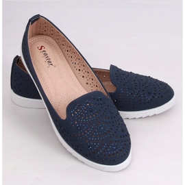 ZA05P Blue openwork lords navy blue 2