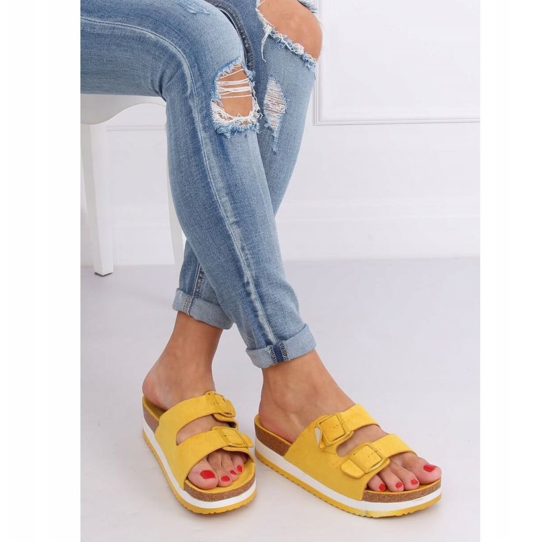 Honey scholki slippers SS115P Yellow 1