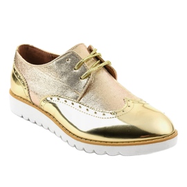Gold Lacquered Jazz Shoes TL-61 golden 1