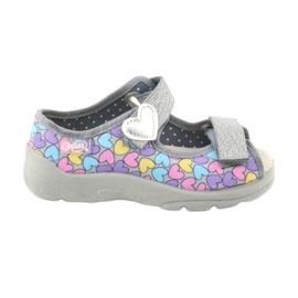 Befado children's shoes 869X135 violet pink grey multicolored 1