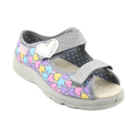 Befado children's shoes 869X135 violet pink grey multicolored 2