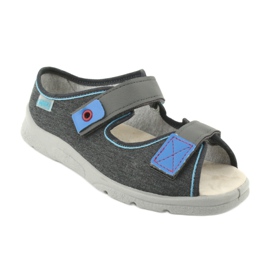 Befado children's shoes 869Y139 blue grey 2