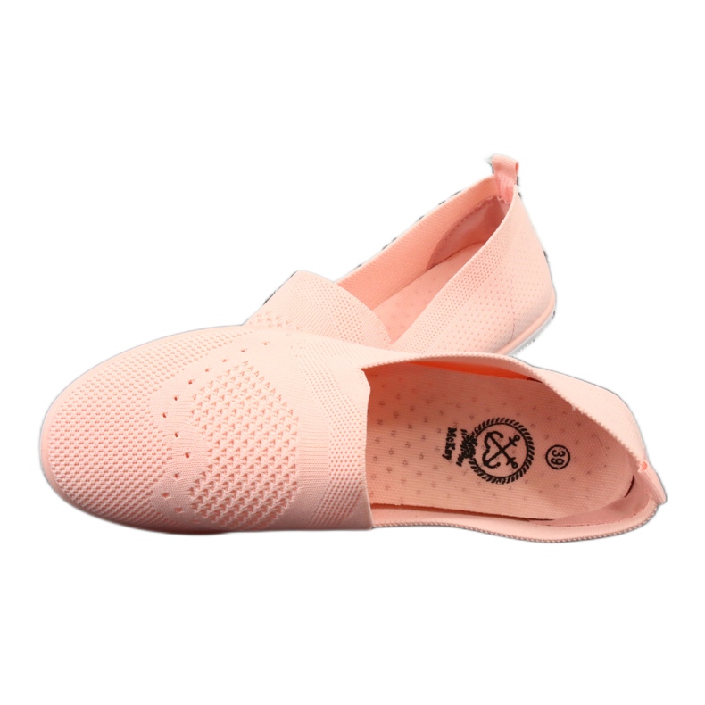 McKey Sneakers Slip On Salmon pink 4