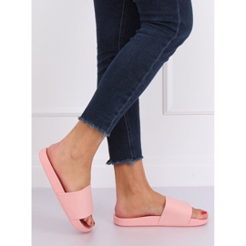 Pink women's pink slippers CK78P Pink 2