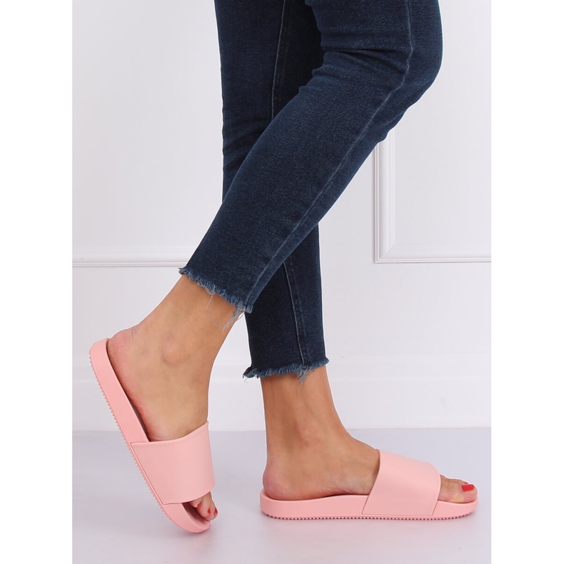 Pink women's pink slippers CK78P Pink 2