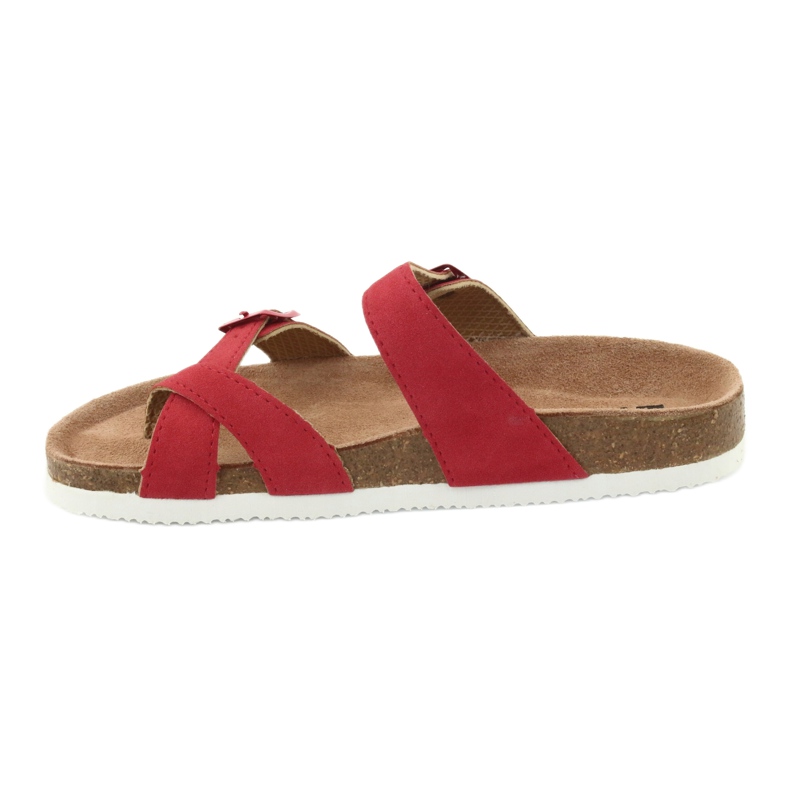 Profiled flip-flops Big Star 274638 red 2