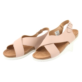 Big Star Women's sandals FF274624 pink 3