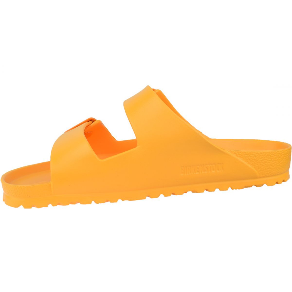 orange plastic birkenstocks