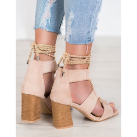 Seastar Tied Sandals On A Bar brown 1