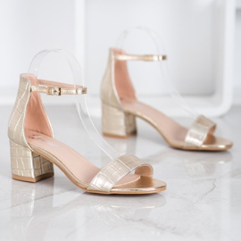 Seastar Sandals With Eco Leather golden 1