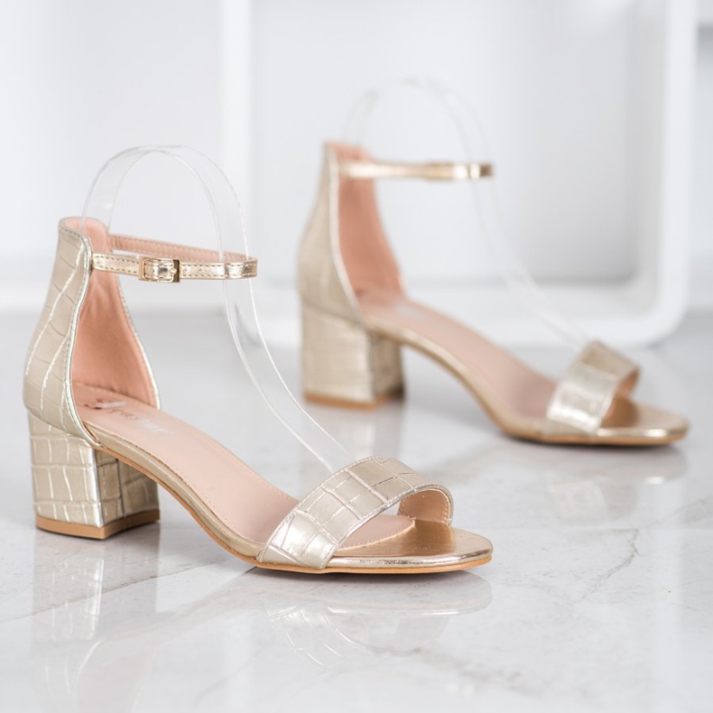 Seastar Sandals With Eco Leather golden 1