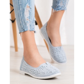 Seastar Slip-on Openwork Shoes blue 2